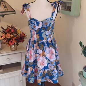Land of the Free Sundress. Fairycore,  Coastal Cowgirl,  Beachy